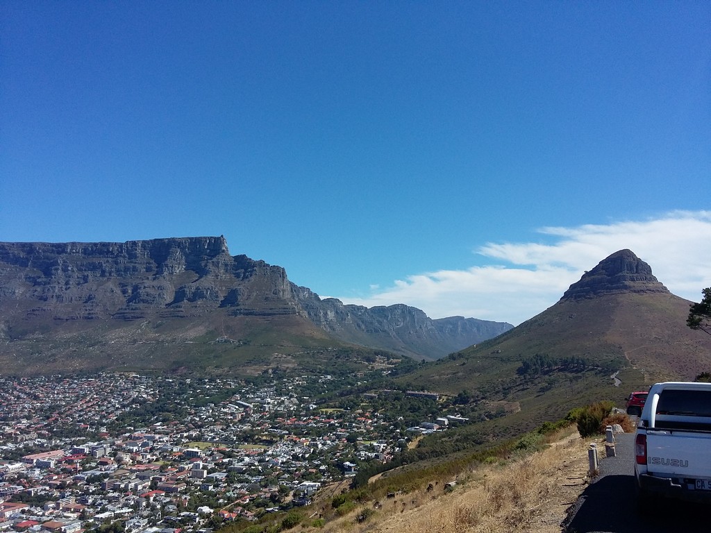 Lions Head und Tafelberg Kapstadt