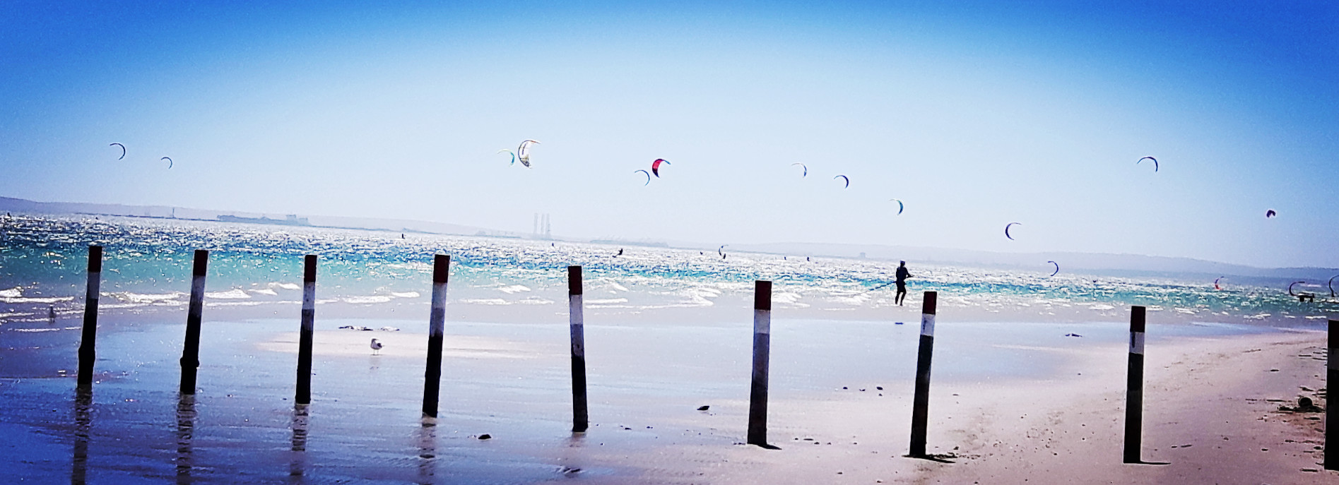 Kitesurfer Kapstadt